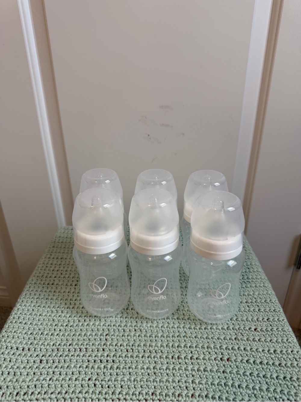 Evenflo Balance + Wide Neck Bottles 9oz pack of 6